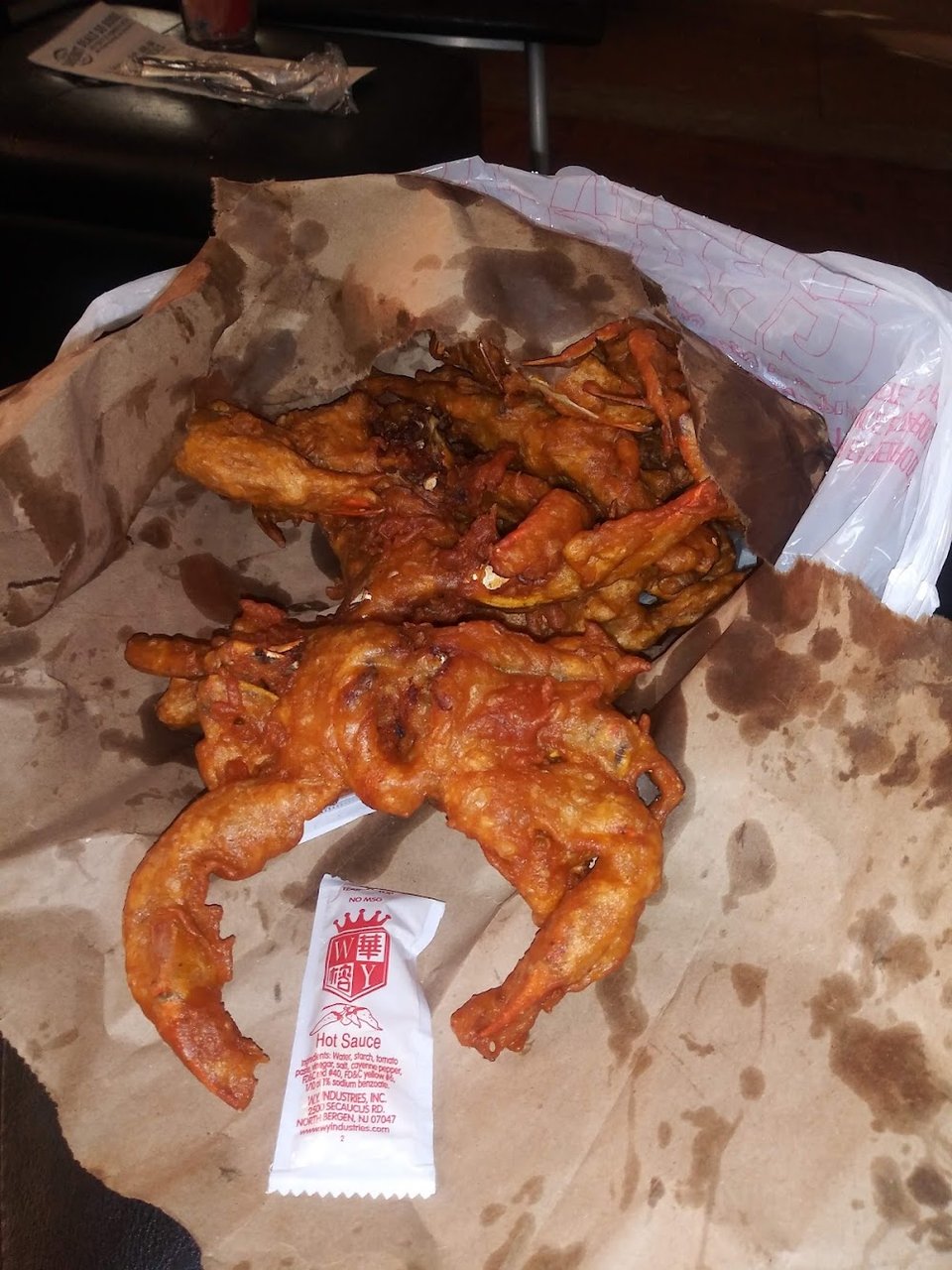 Fried Blue Crab